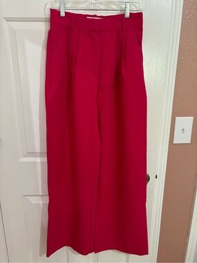 NWT Abercrombie & Fitch Bright Pink Trousers